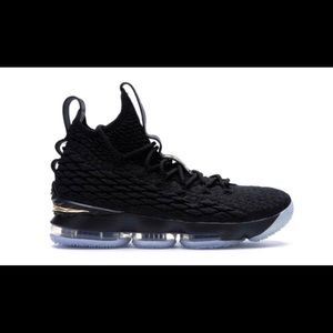 Nike Lebron 15 Black Gold